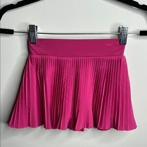 Pink Pleated Women's Skirt ,Garb
